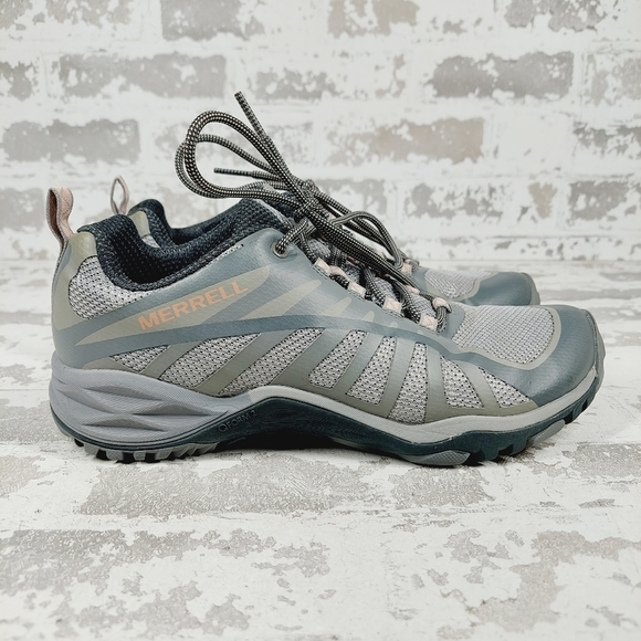 Merrell Gray Hiking Breathable walking running climbing athletic sneakers - Picture 5 of 11